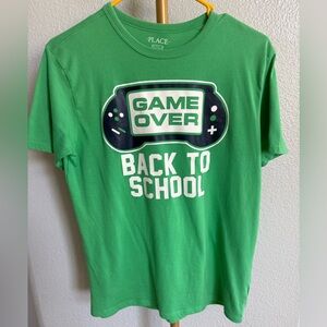 Children’s Place “Game Over Back to School” t-shirt size XXL (16)